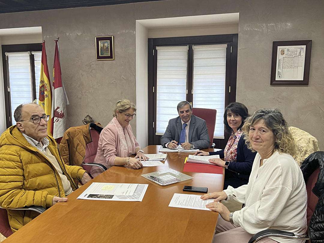 Reunión con el Ayuntamiento Cantalejo