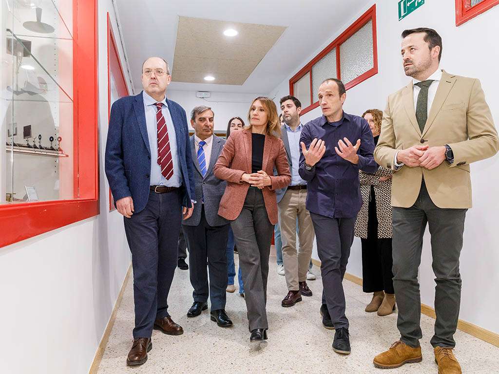 Visita a las obras del IES 'Andrés Laguna'