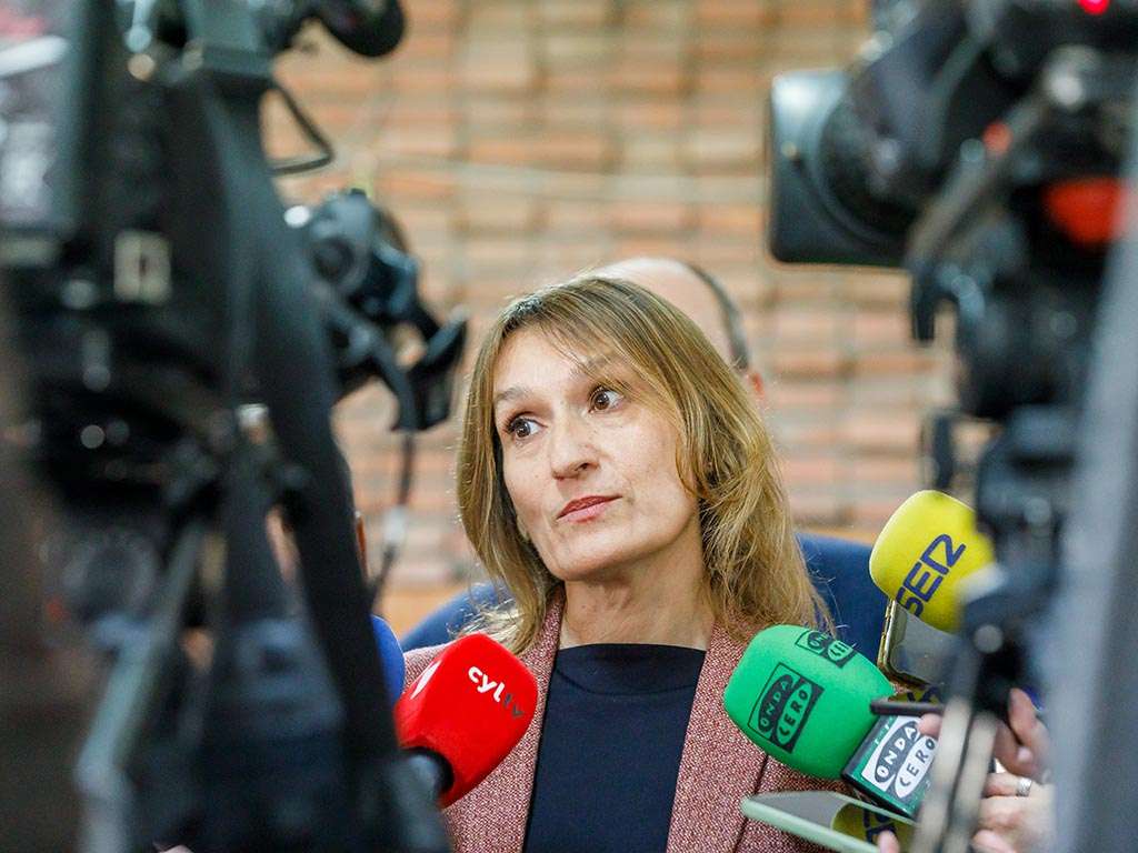 Visita a las obras del IES 'Andrés Laguna'