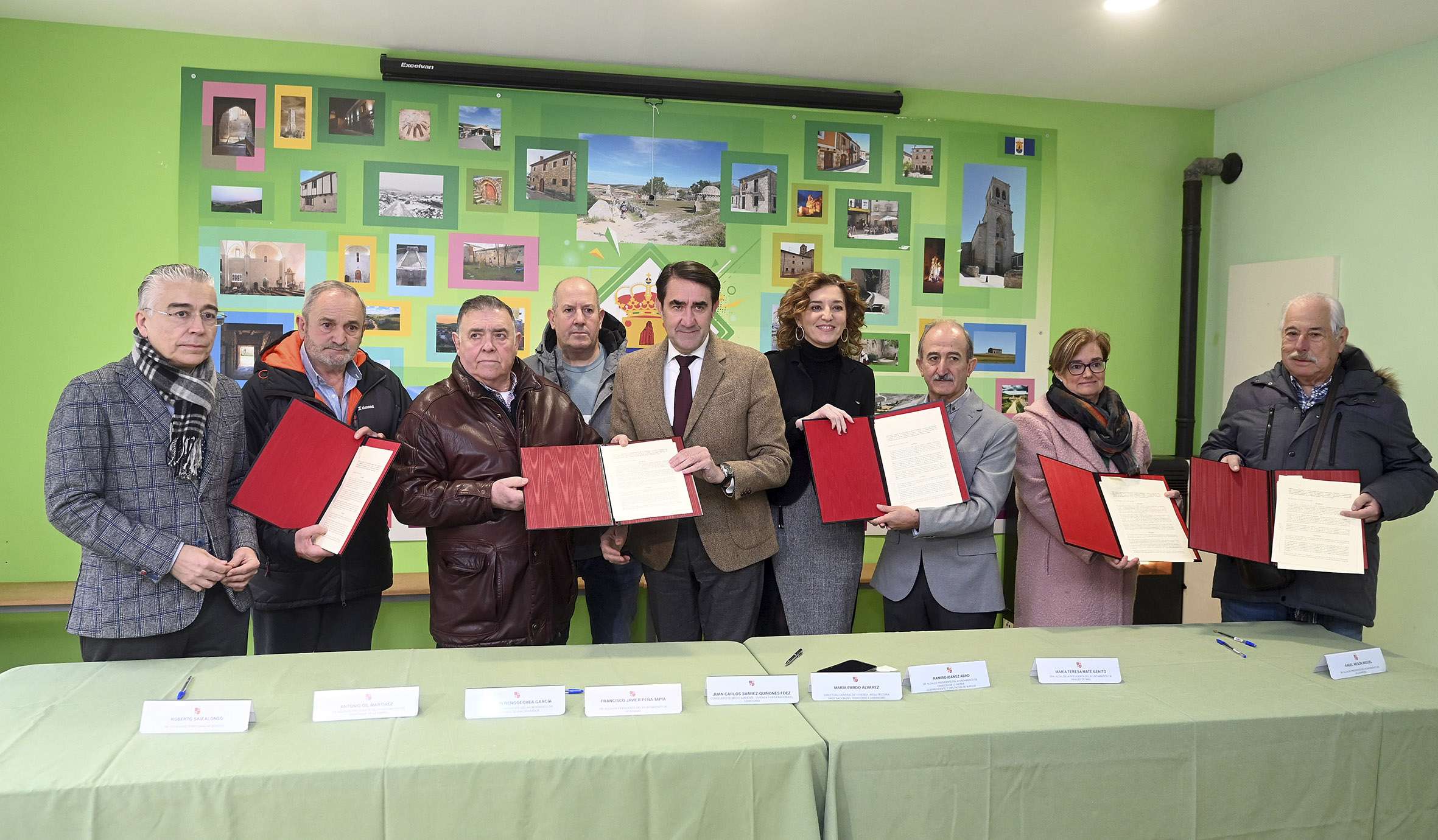 Firma del protocolo de ampliación del Programa Rehabitare de Burgos con cinco nuevos ayuntamientos