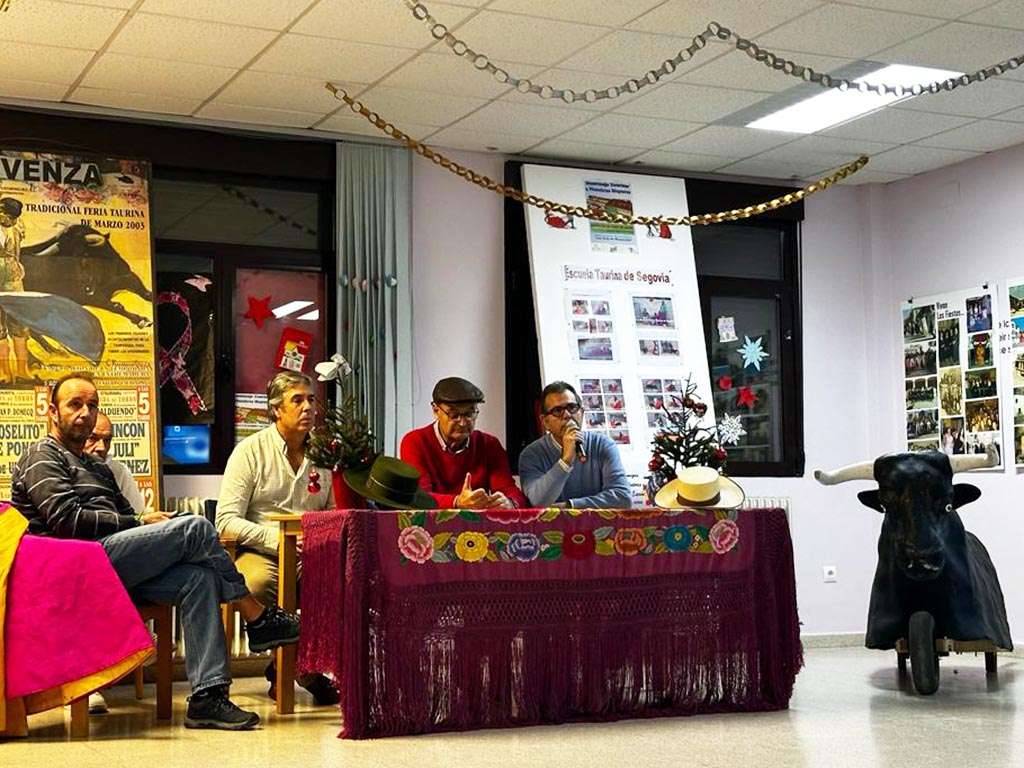 Coloquio en la residencia de Mozoncillo.