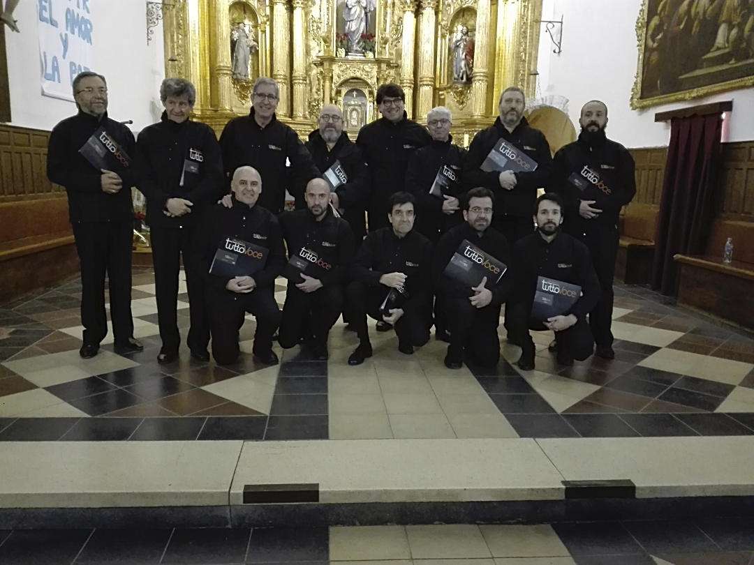 Todos los componentes del grupo tutto voce