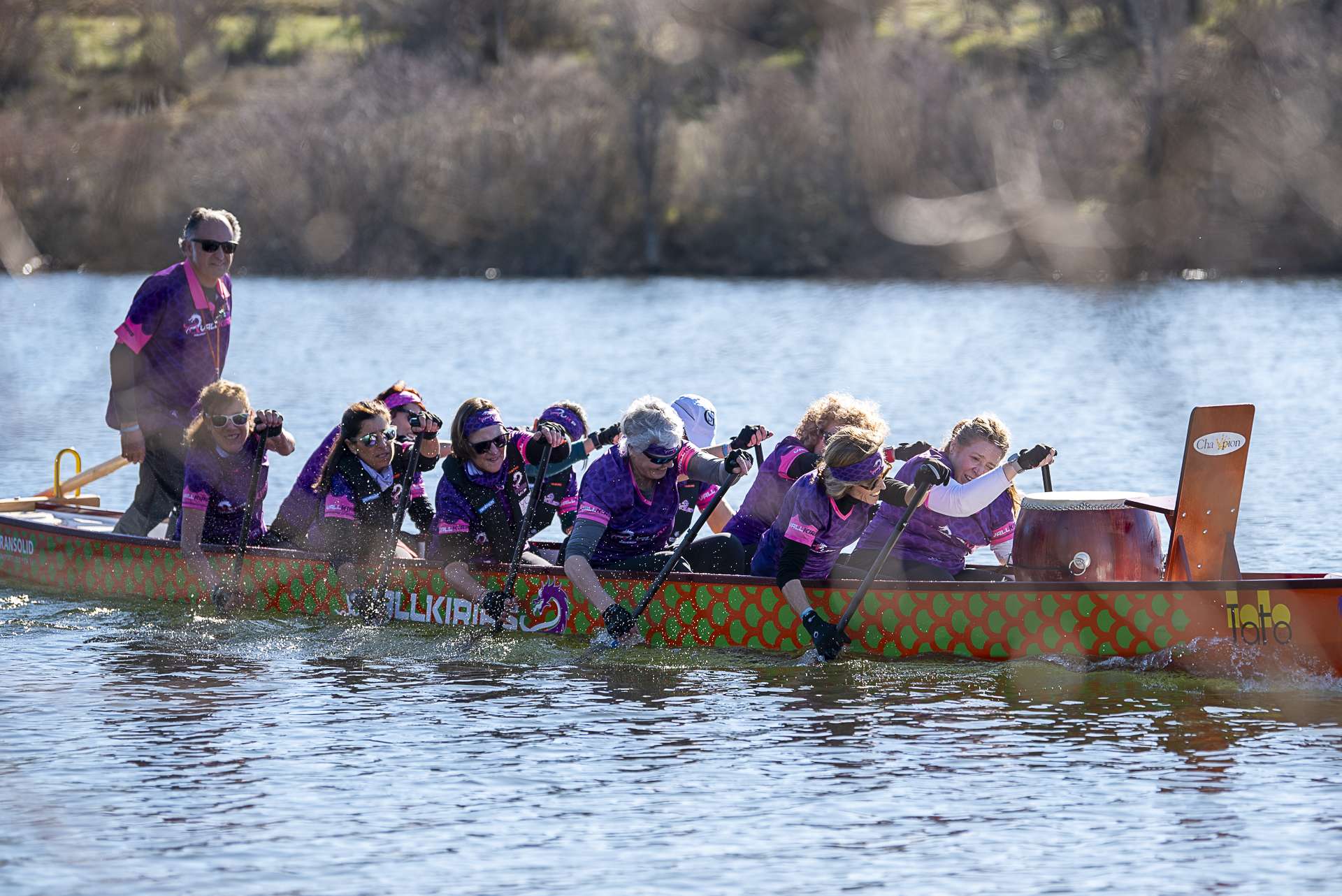 Las Valkirias Pisuerga en el Pontón. Luis Horcajada.