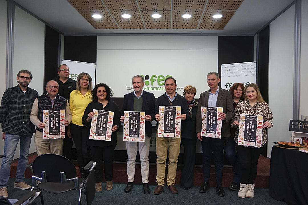 Presentación del primer Mercado Gastronómico ‘San Blas’.