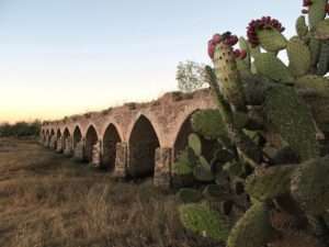 Puente del Camino Real de Tierra Adentro de Ojuelos.