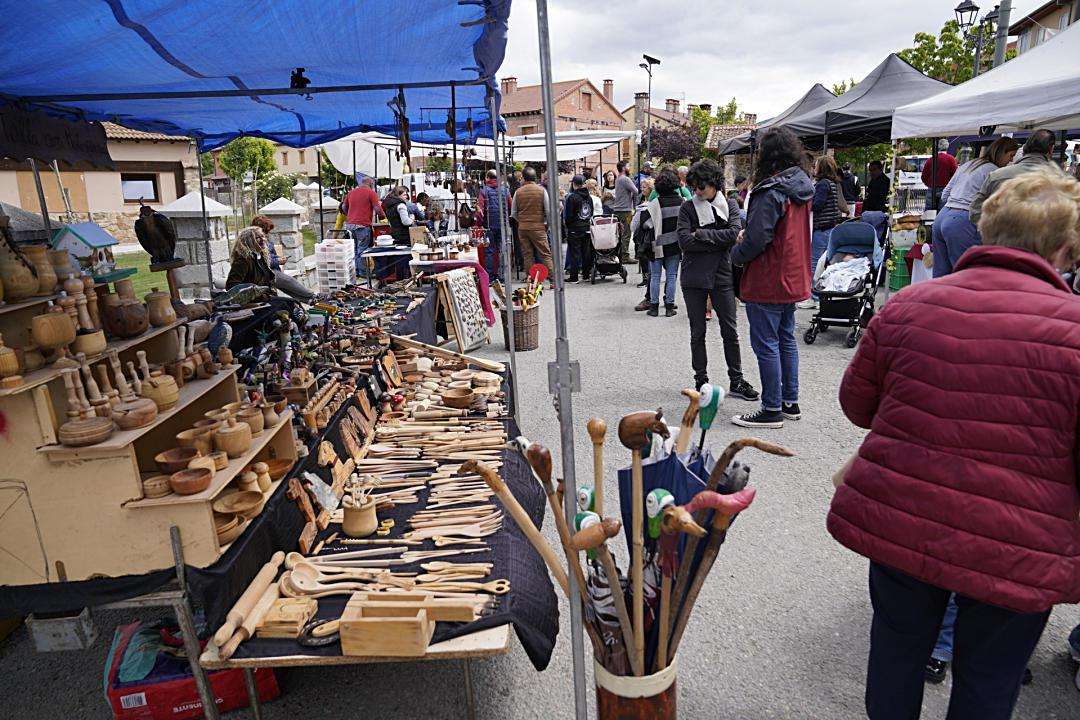 Fería de artesanía en La Losa