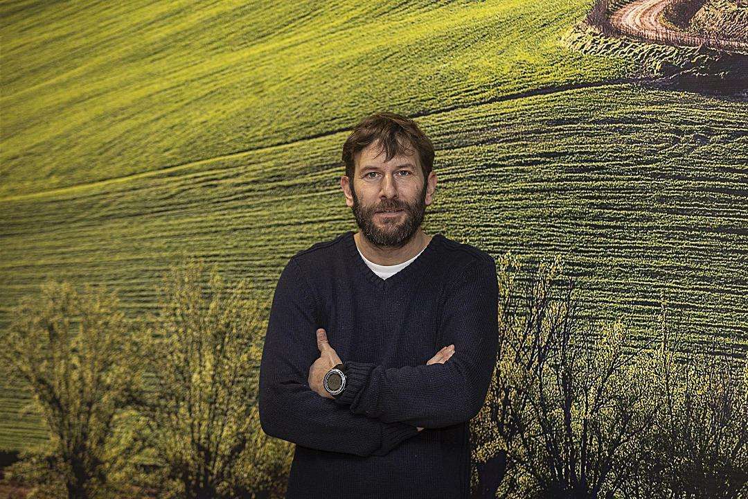 Cesar Acebes , presidente de UCCL unión de Campesinos