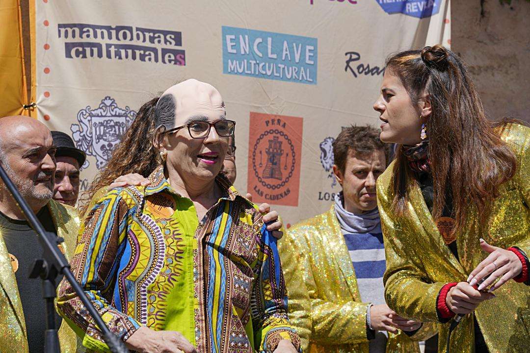 Imitando a Chiquito de la Calzada en la edición 2023