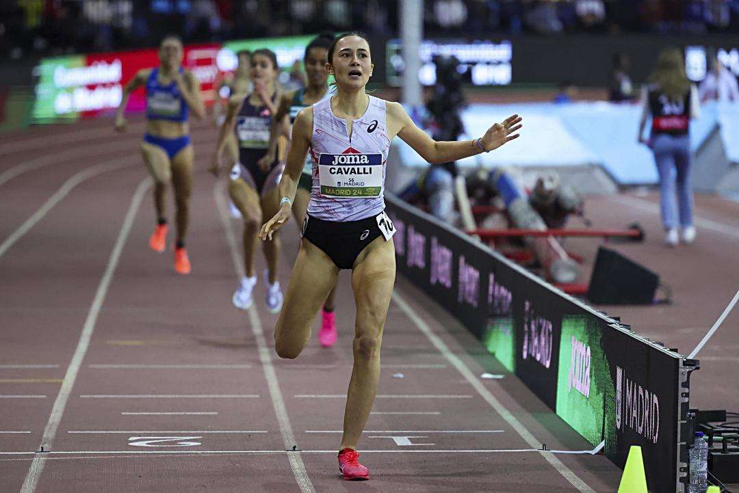 COMPETICIÓN DE ATLETISMO EN MADRID