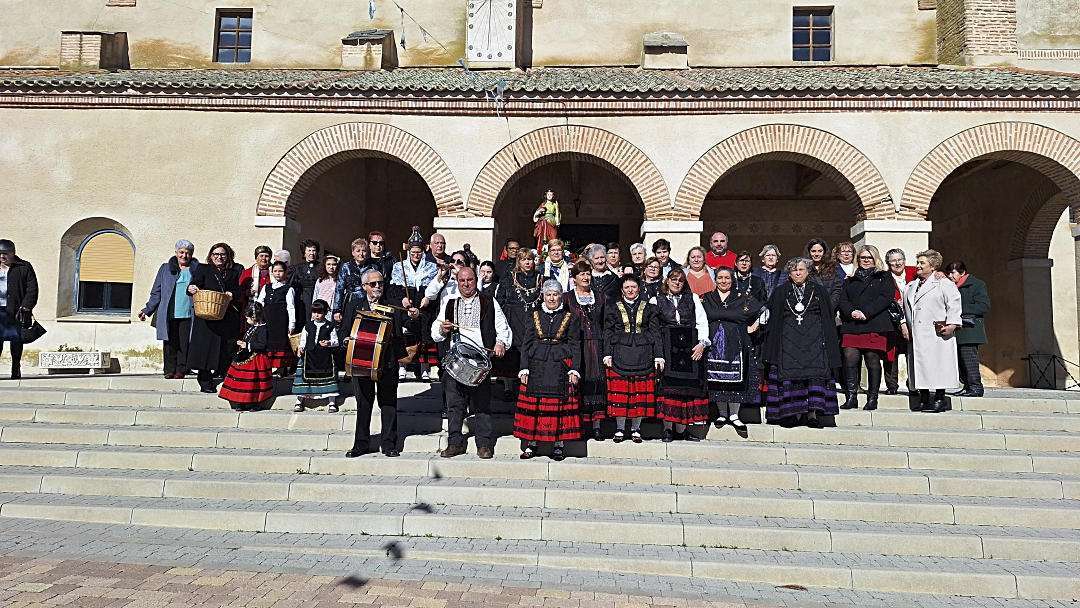 Celebración de Santa Águeda en Santiuste de San Juan Bautista