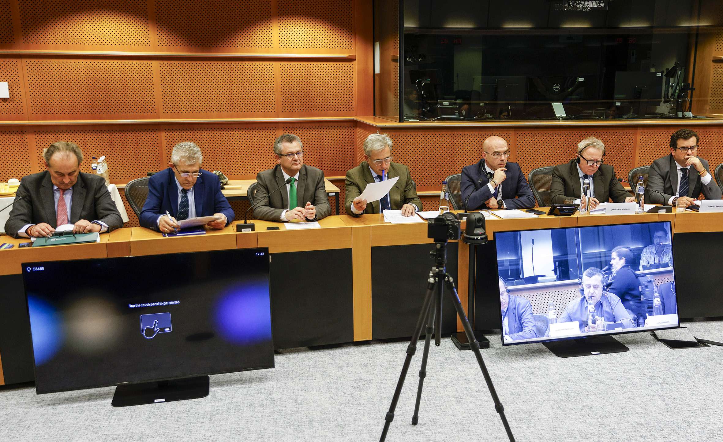 Encuentro con el Comisario de Agricultura Janusz Wojciechowski y el consejero de Agricultura