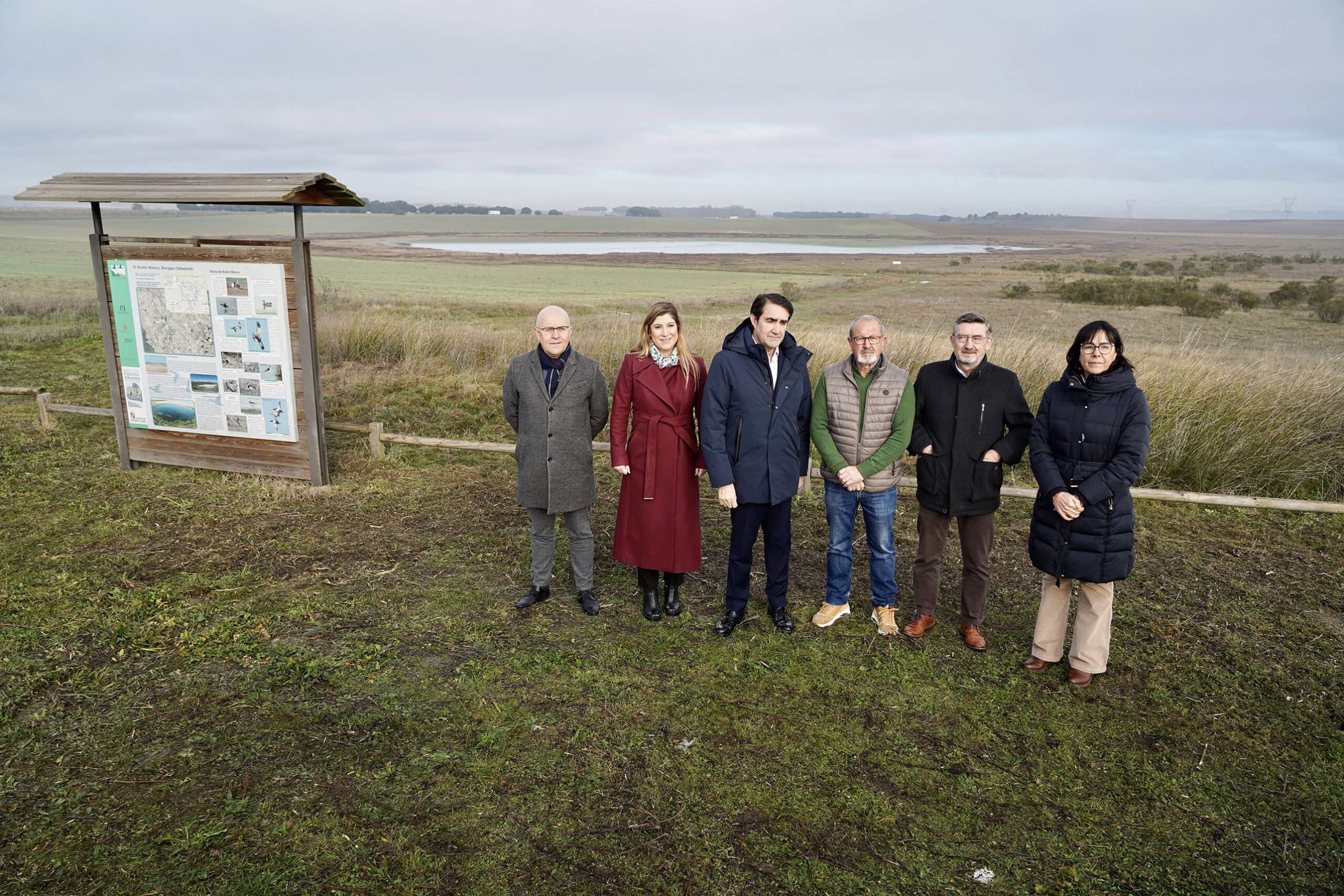 El consejero de Medio Ambiente, Vivienda y Ordenación del Territorio visita el humedal de Bodón Blanco por el Día Mundial de los Humedales