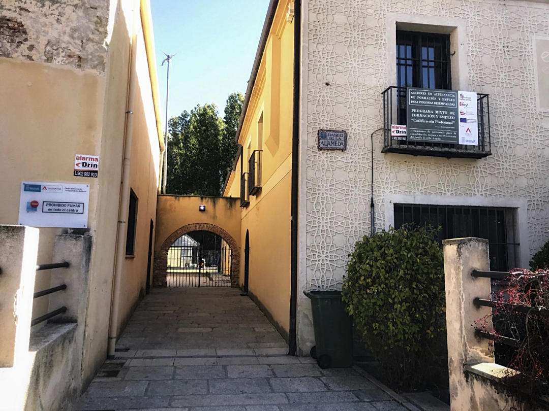 Centro de Formación y Empleo ‘Antigua fábrica de borra’, donde se impartirá el curso de floristería.