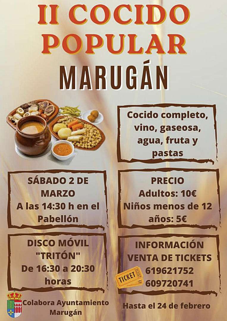 II COCIDO POPULAR MARUGAN
