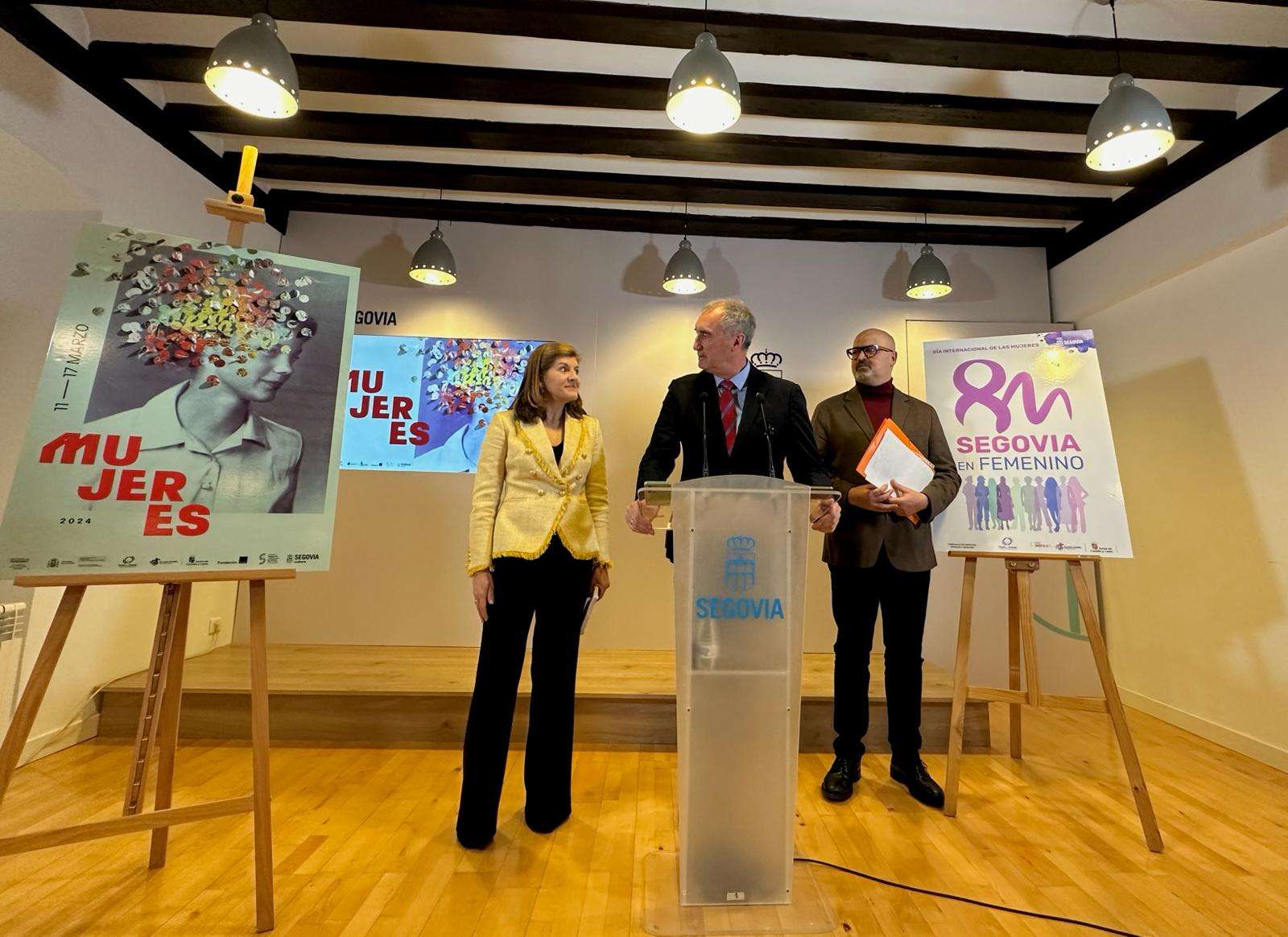 El ciclo 'Mujeres' protagoniza la programación del Ayuntamiento de Segovia 1 Presentación Encuentro Mujeres