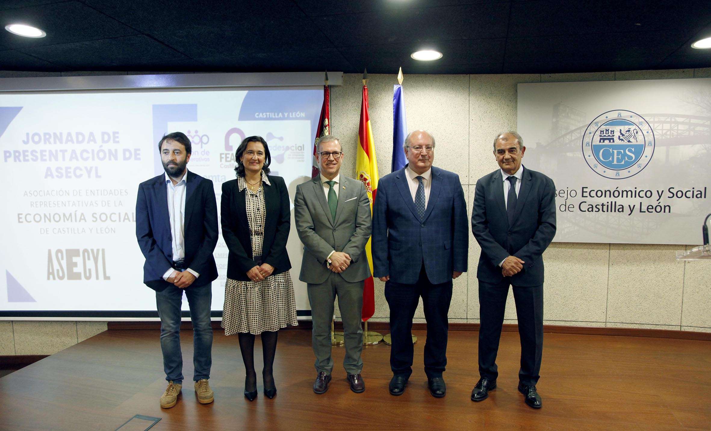 Presentación de la Asociación de Entidades Representativas de la Economía Social de Castilla y León (Asecyl)