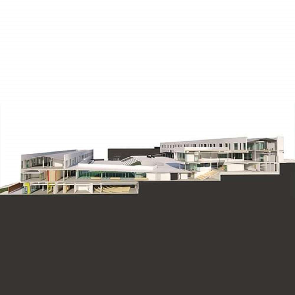 Recreaciones del nuevo colegio de las concepcionistas en El Sotillo