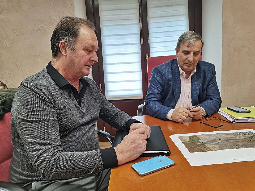 Reunión del delegado territorial con el alcalde de Santa Marta