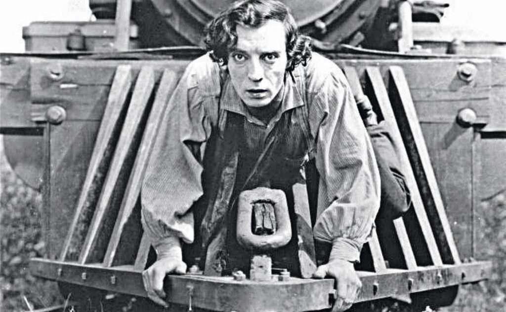 Fotograma de la película ‘El maquinista de la general’ (1926).