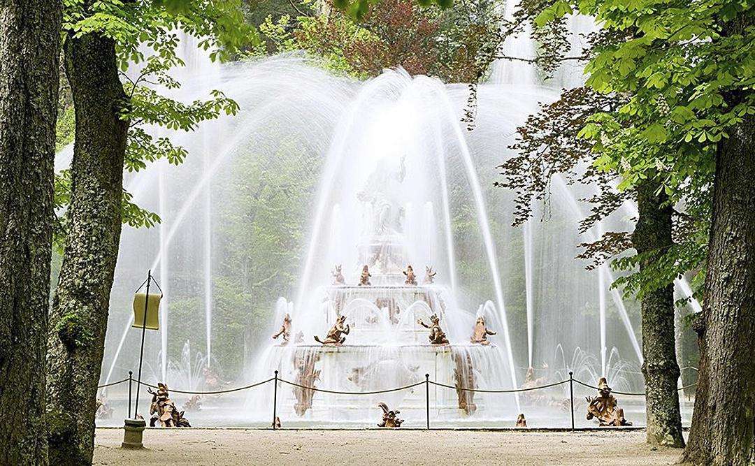 Fuente de Las Ranas Palacio Real de La Granja de San Ildefonso