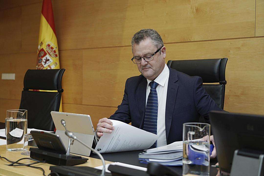 Gerardo Dueñas, consejero de Agricultura, Ganadería y Desarrollo Rural, presenta los presupuestos en las Cortes