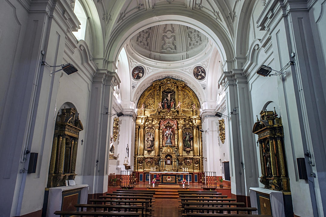 Iglesia del Convento de San José del Carmen, de las Madres Carmelitas Descalzas de Segovia.