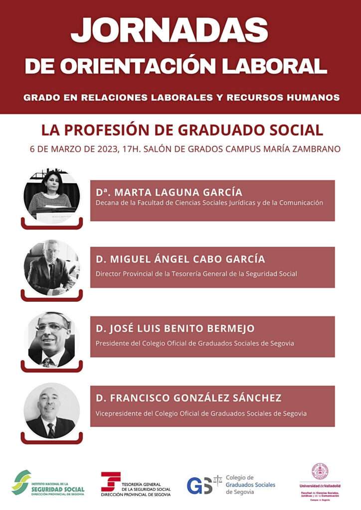 Cartel de las Jornadas de Orientación Laboral. Cartel de las Jornadas de Orientación Laboral.