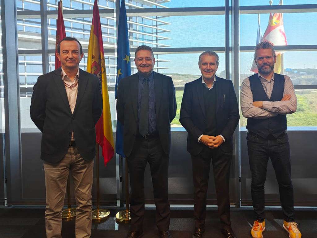 Carlos Escudero Jesús Jiménez Andrés Ortega y Raúl Santa Eufemia