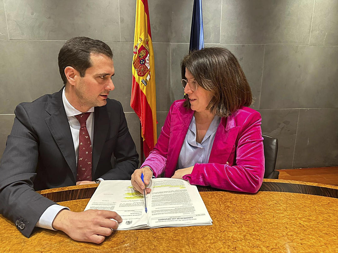 Pablo Pérez y María Cuesta