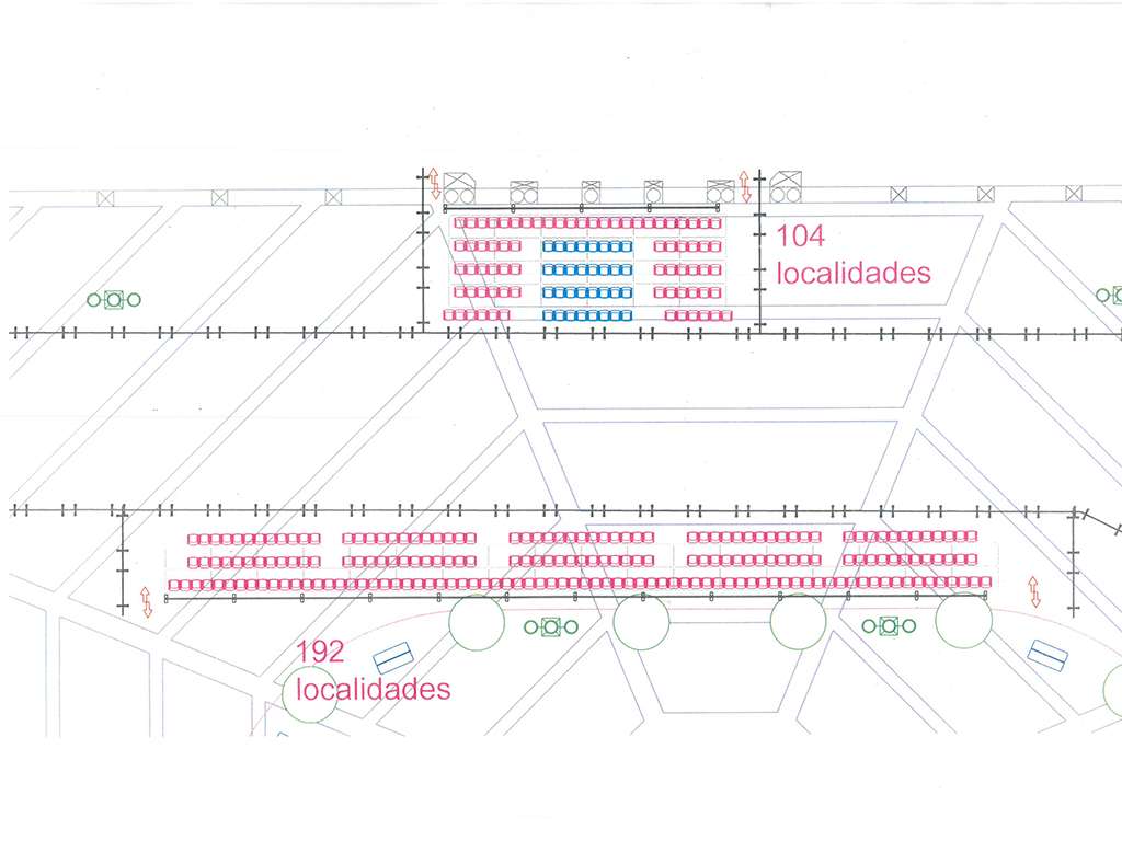Plano de las gradas para Semana Santa. / AYUNTAMIENTO DE SEGOVIA Plano de las gradas para Semana Santa. / AYUNTAMIENTO DE SEGOVIA