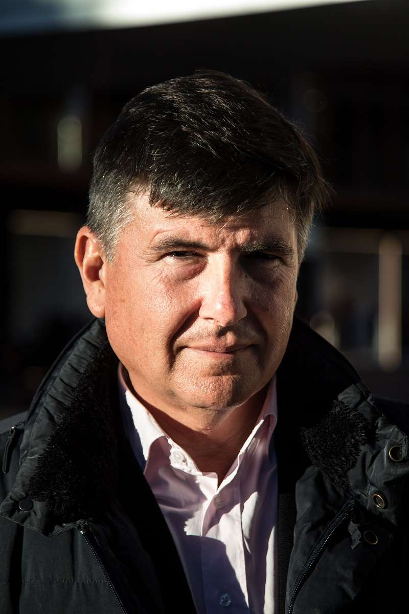 El exministro Manuel Pimentel en la Torre Sevilla Foto Fernando Ruso