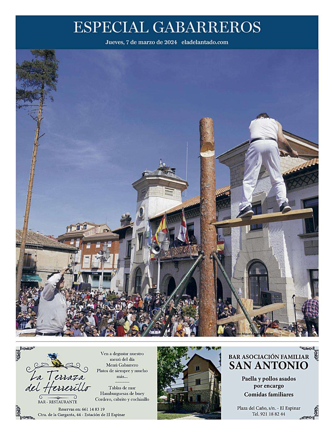 Portada suplemento de Los Gabarreros 2024