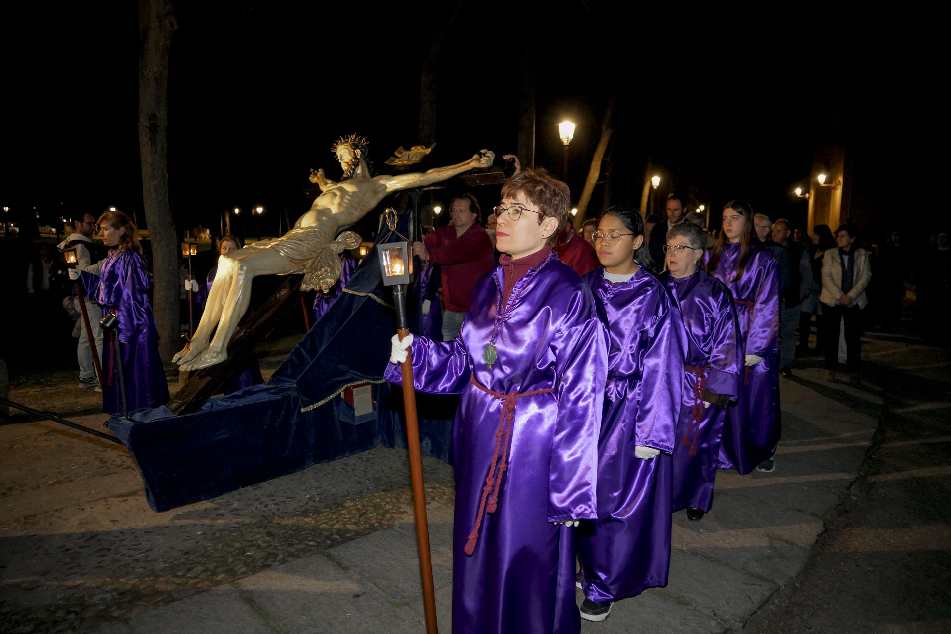 Procesión de Las Tres Caidas en San Marcos