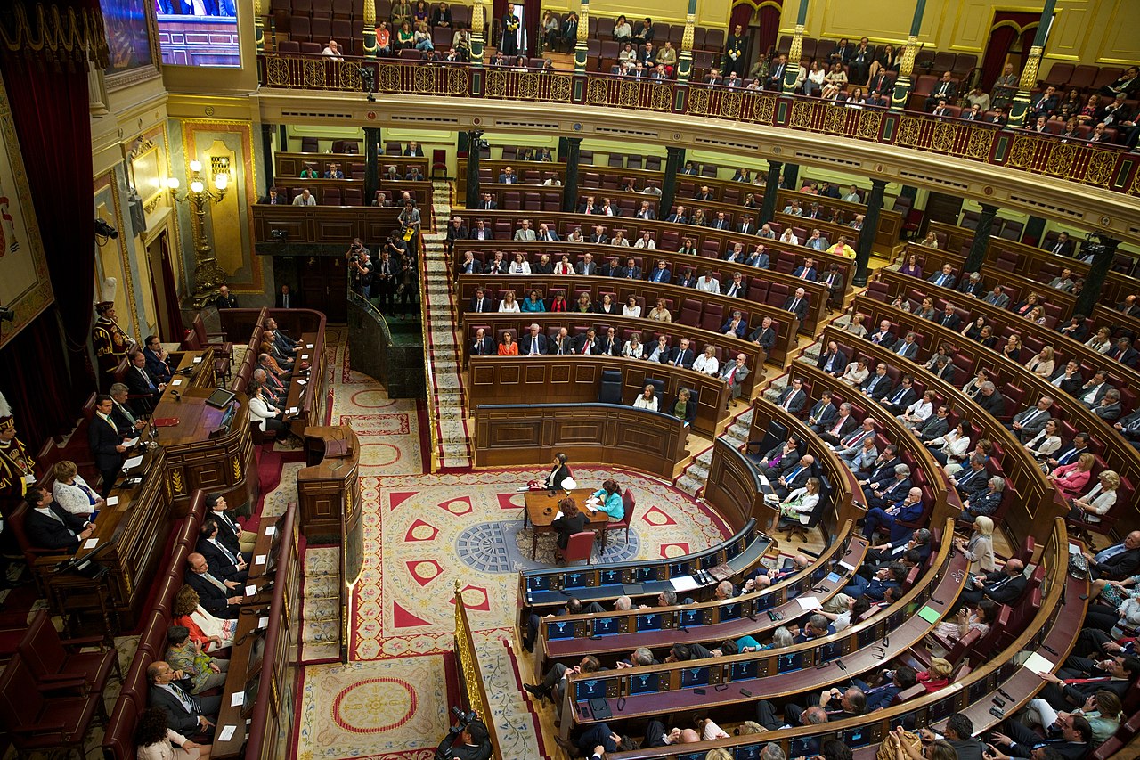 Salón de Plenos del Congreso.
