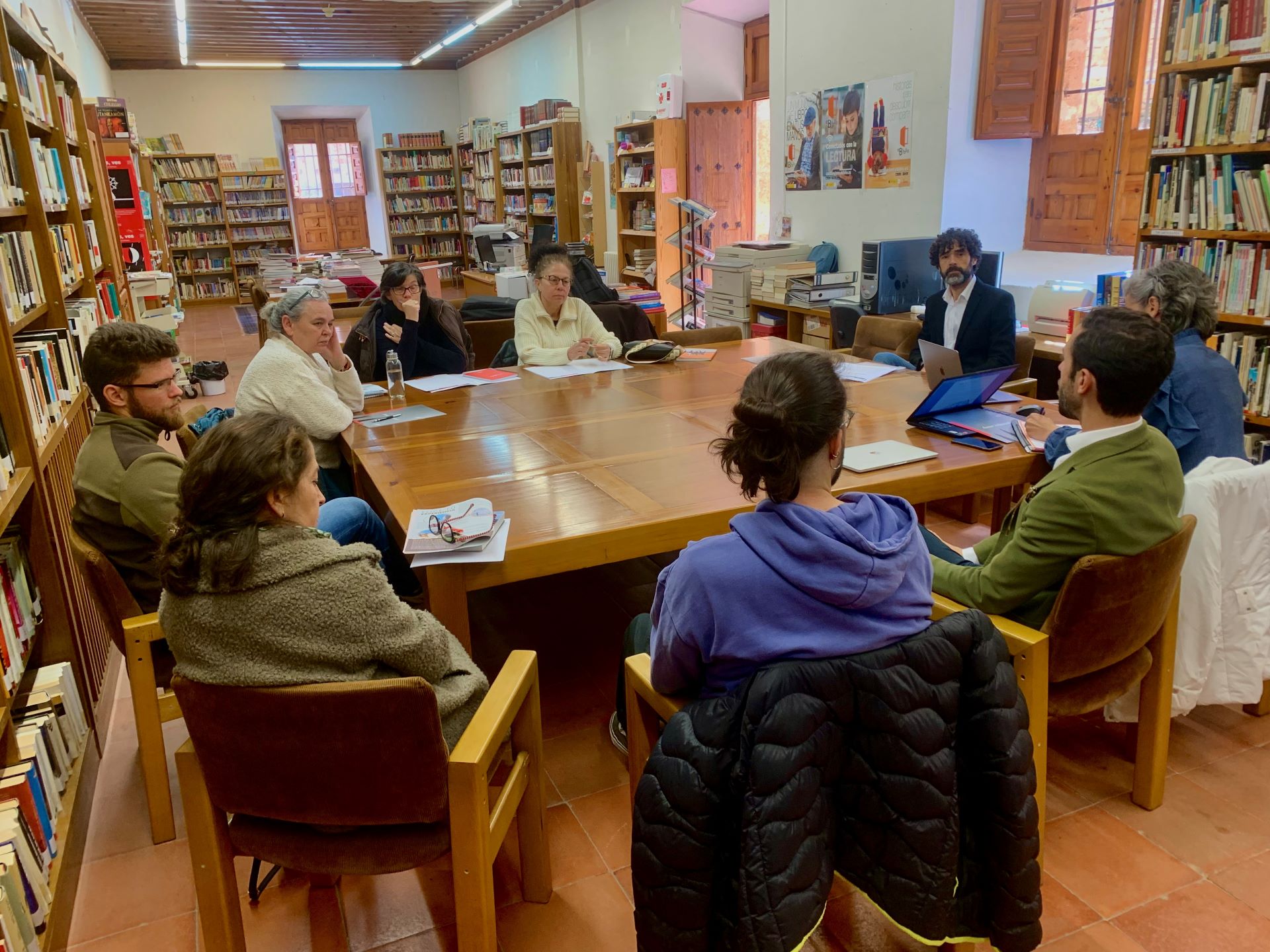 Desarrollo del encuentro ‘Castilla y León importa’ en Ayllón.