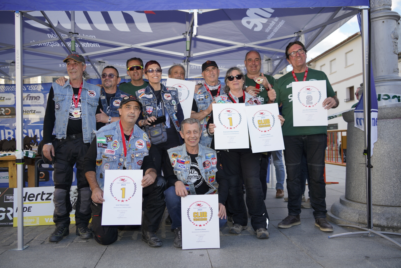 Ganadores de los premios concedidos en la ruta