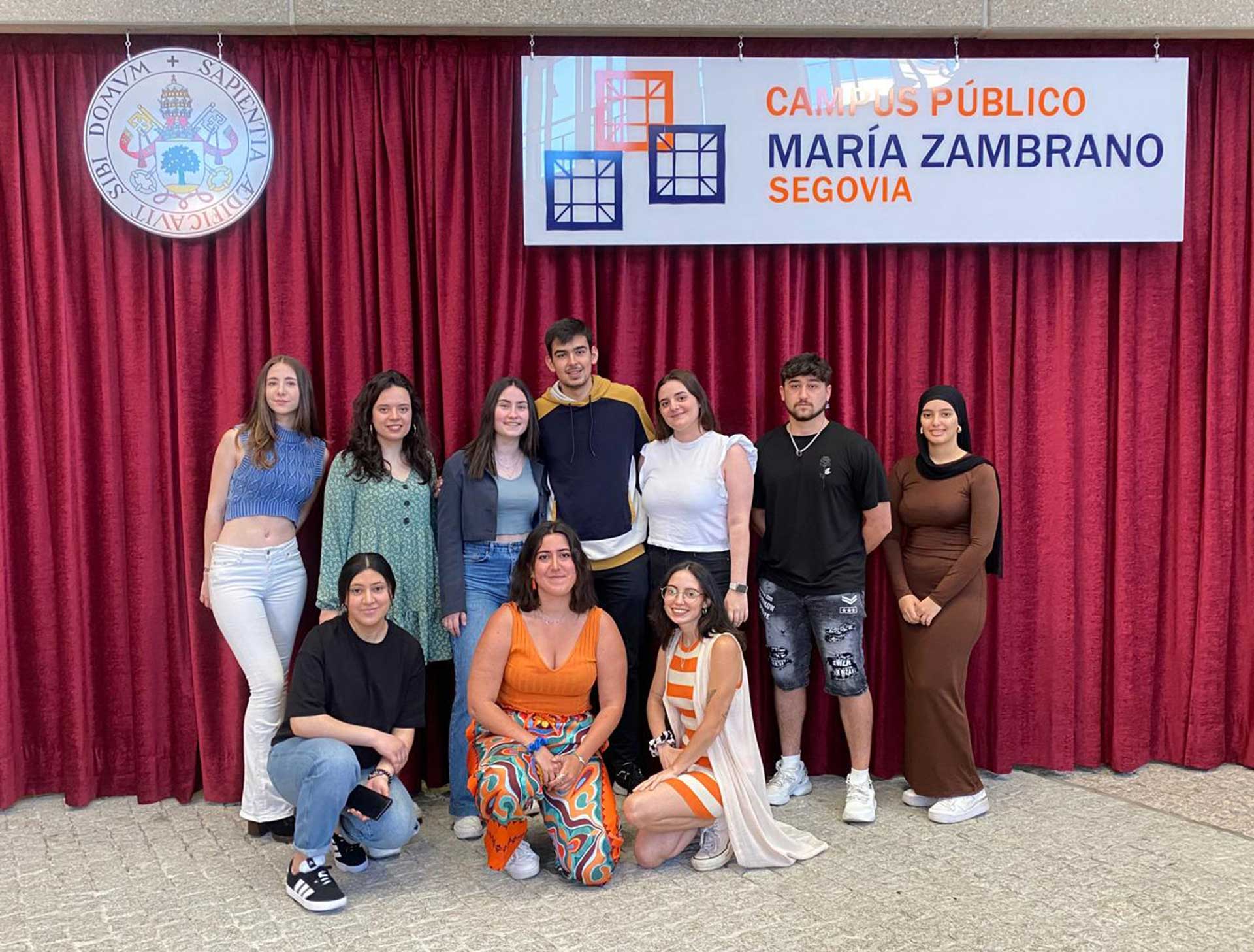 Alumnos Participantes Segovia One Health. / Alumno del Campus María Zambrano