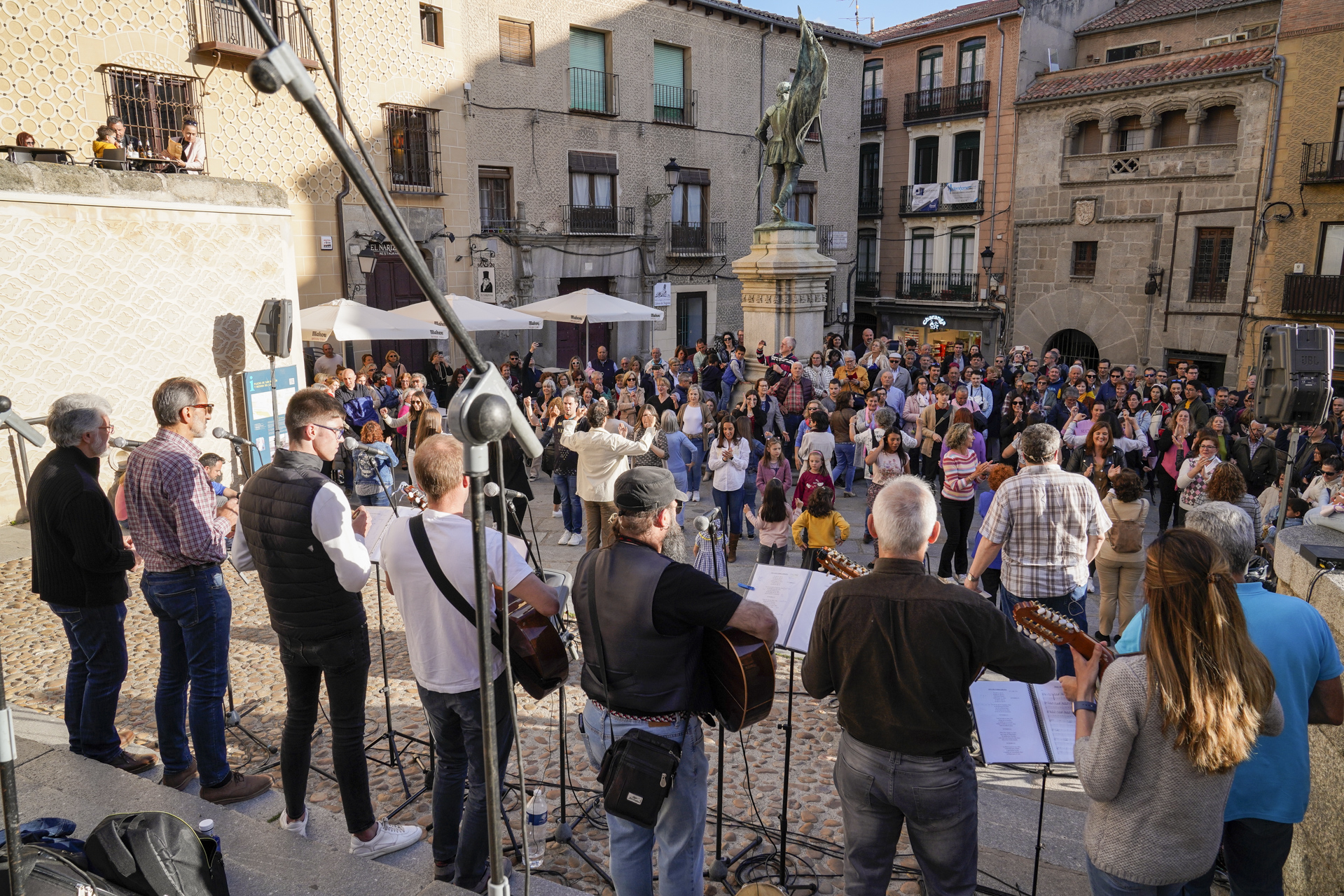 FIESTA COMUNERA PLAZA MEDINA DEL CAMPO