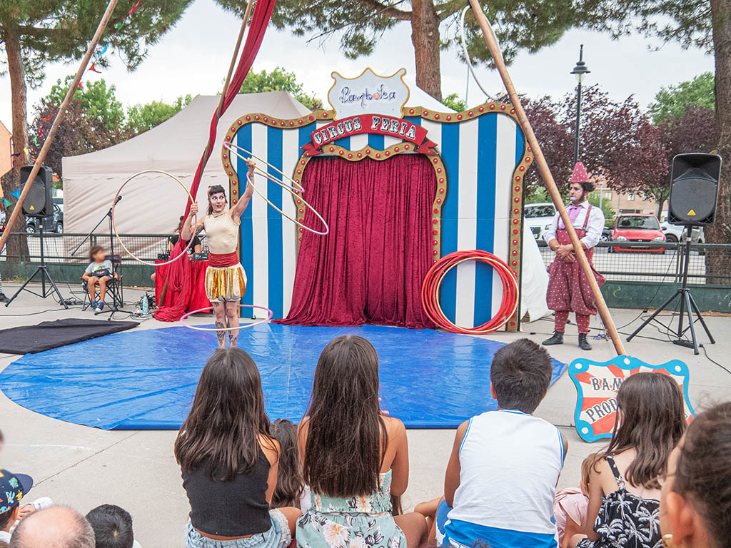 Rechazada la propuesta para mantener los festivales en los barrios 1 Festivalito en el Parque del Reloj. / ROCÍO PARDOS