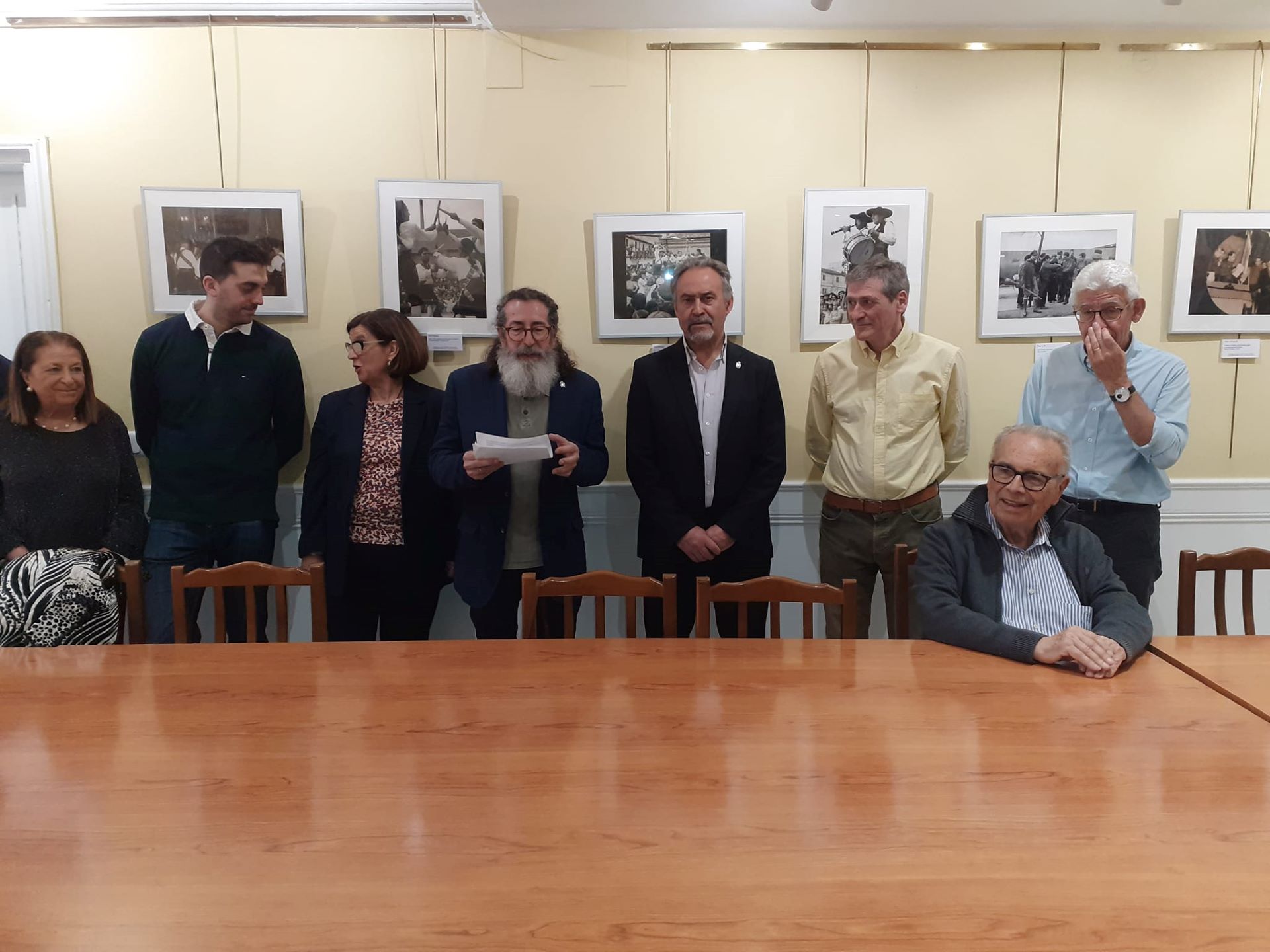 Inauguración de la exposición Agapito Marazuela y las Milicias Segovianas Centro Segoviano Juan Cuéllar Lázaro