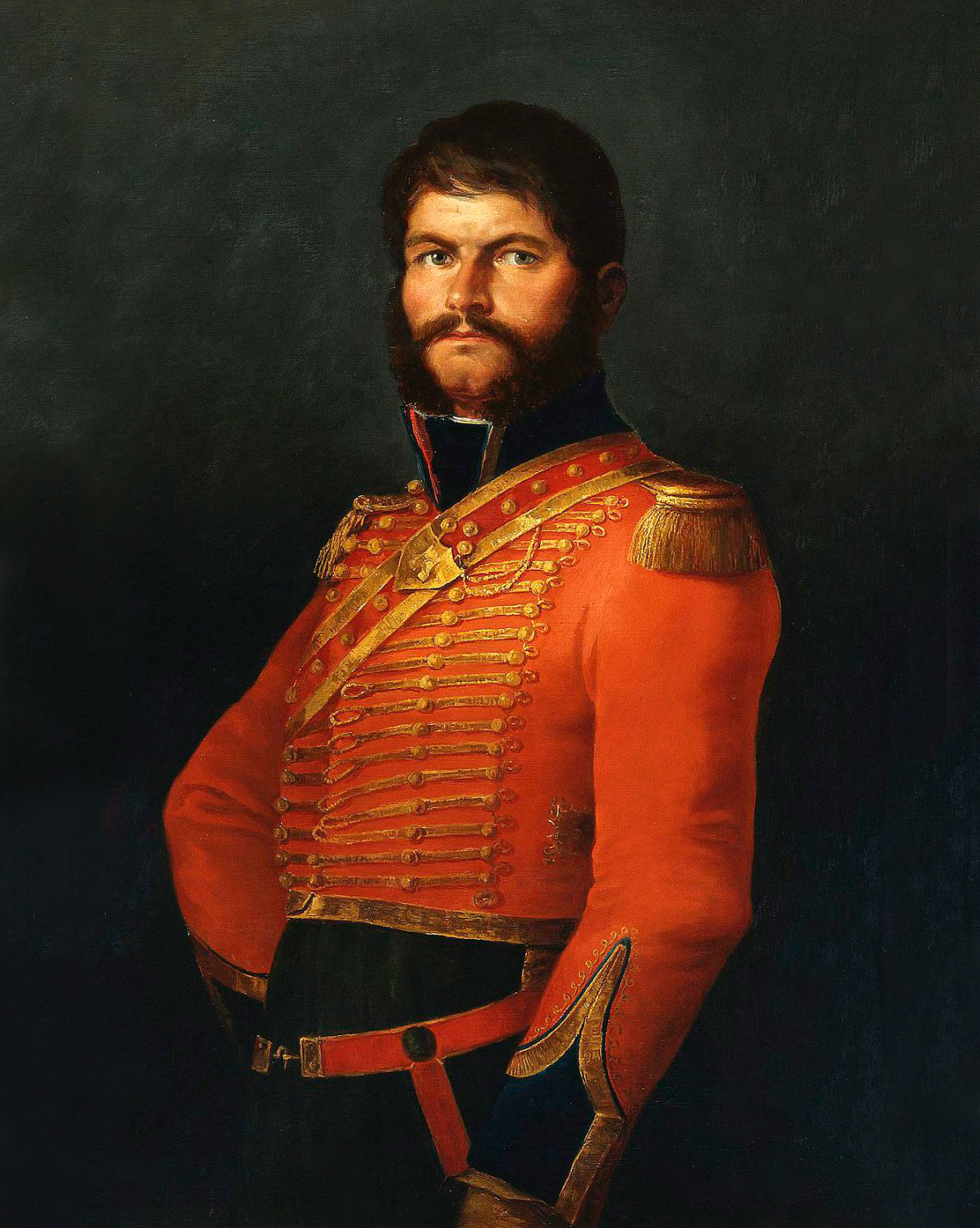 Retrato del célebre guerrillero y militar español Juan Martín Díez (1775-1825), apodado el Empecinado. Retrato del célebre guerrillero y militar español Juan Martín Díez (1775-1825), apodado el Empecinado.