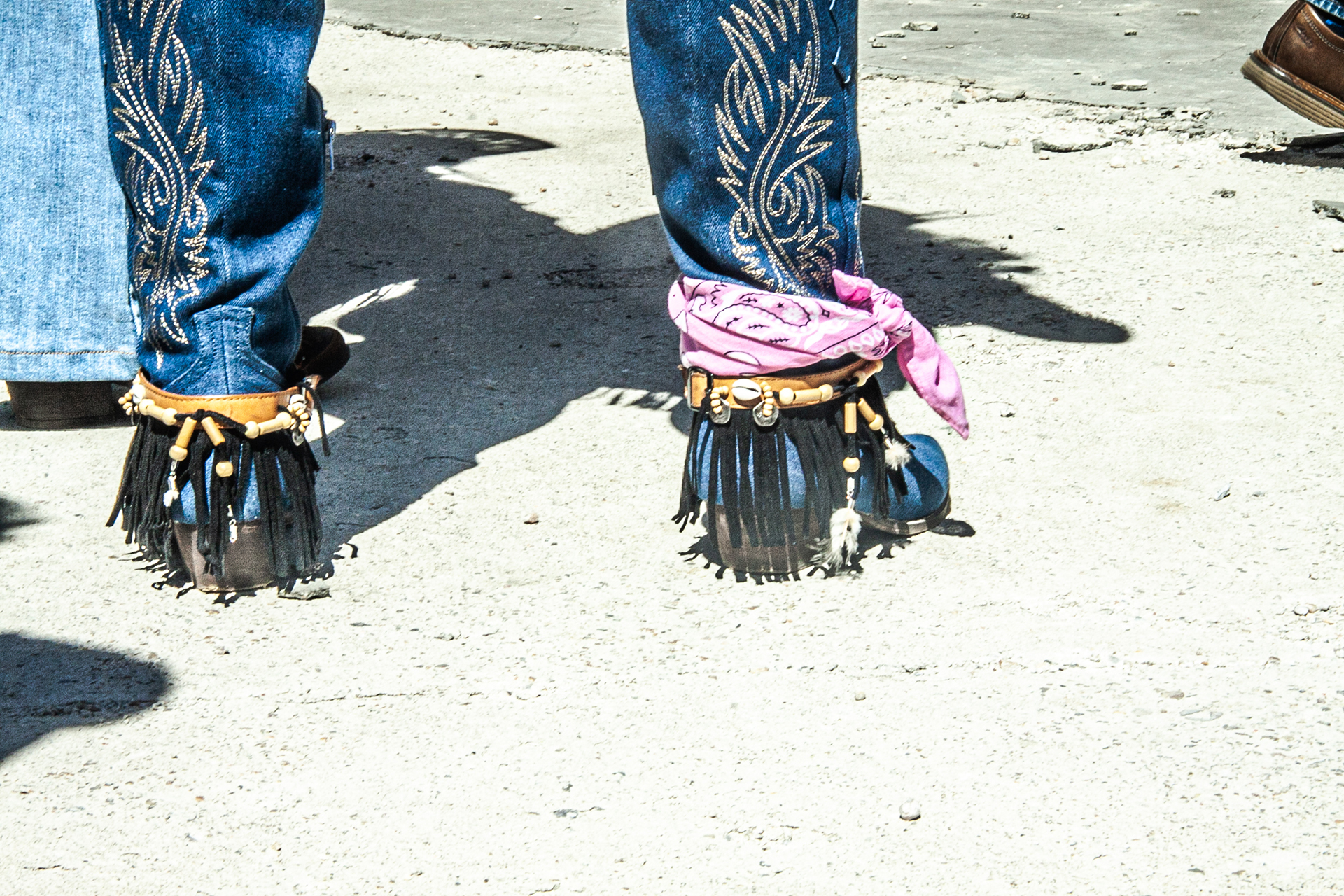 Las características botas country. Las características botas country.