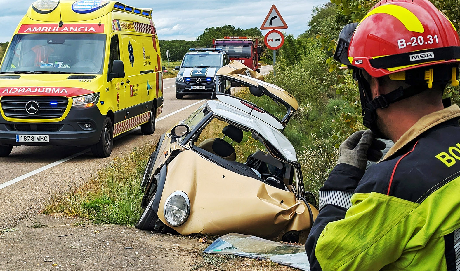 Fallece una mujer tras sufrir un accidente en El Bodón(Salamanca)
