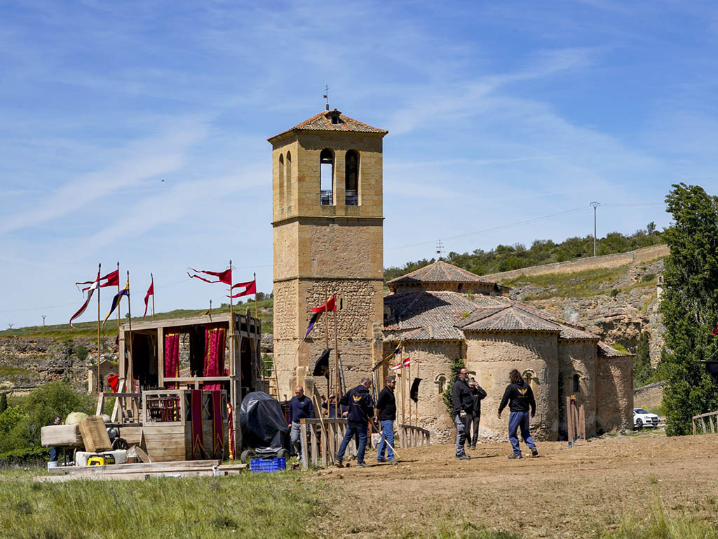 Rodaje Spot Publicitario Iglesia Veracruz Fotografía Miguel Angel Fernández