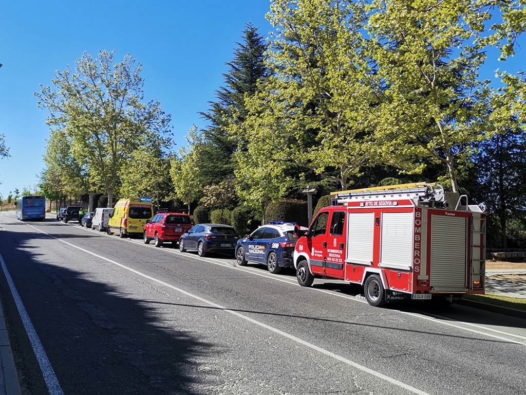 Suceso Calle 3 de Abril Segovia