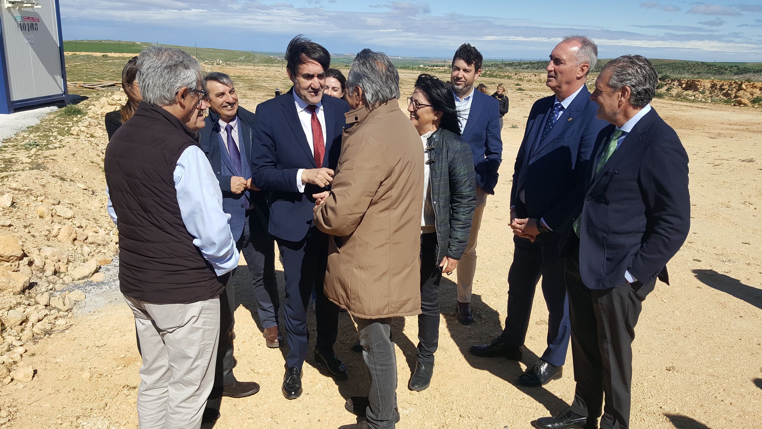 Visita polígono industrial Bernuy de Porreros