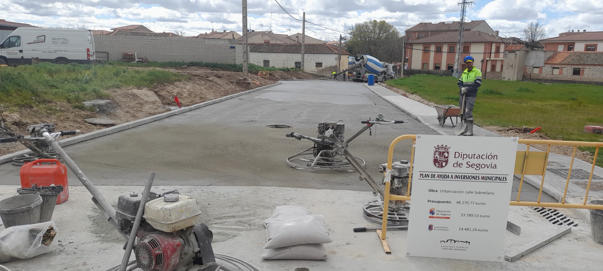 adjudican a juan francisco de cuellar el arreglo de la urbanizacion el sibrellano en cantimpalos