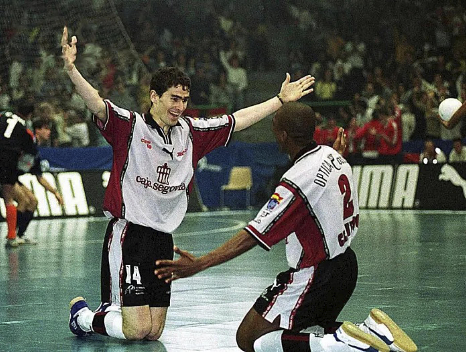 Daniel Ibañes y Claudinho. / JUAN MARTÍN