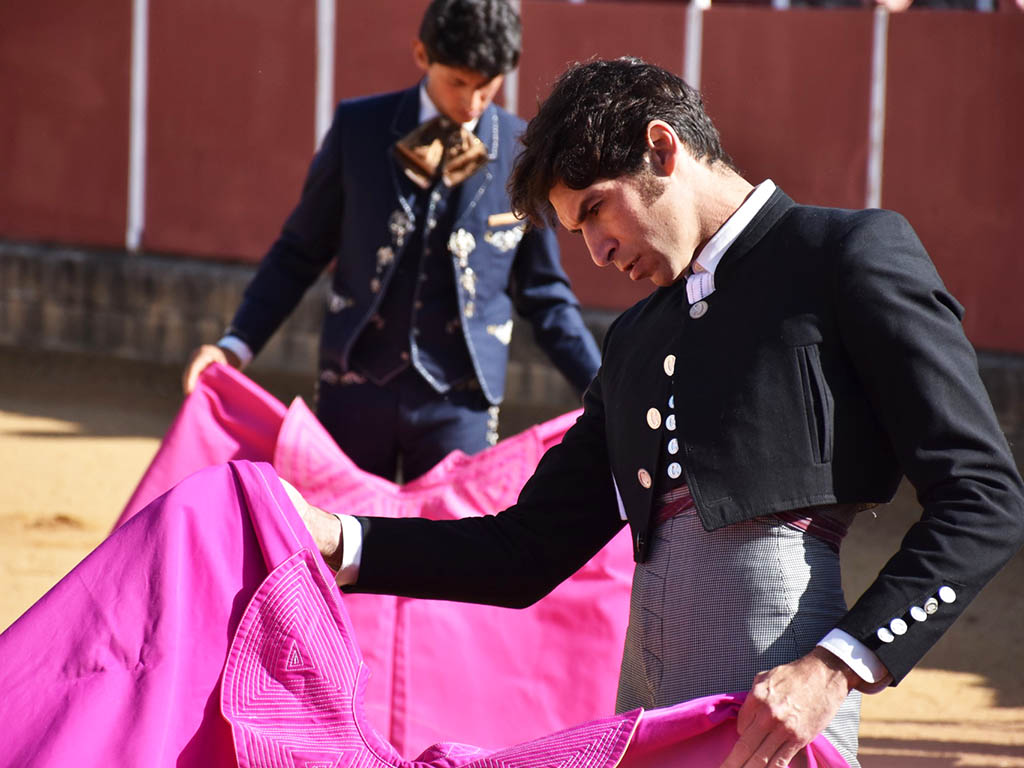 Cayetano Rivera, en Mozoncillo. / A.M.