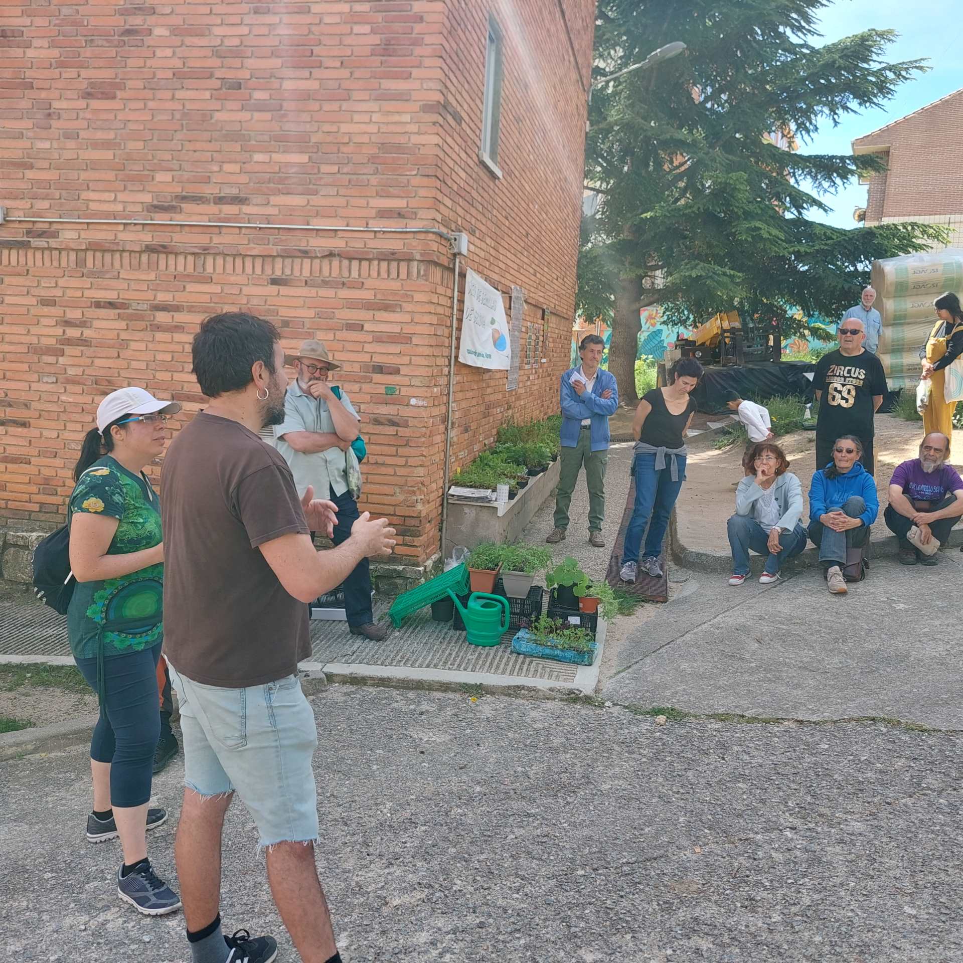 Momento del XXI Encuentro de la Red de Semillas.